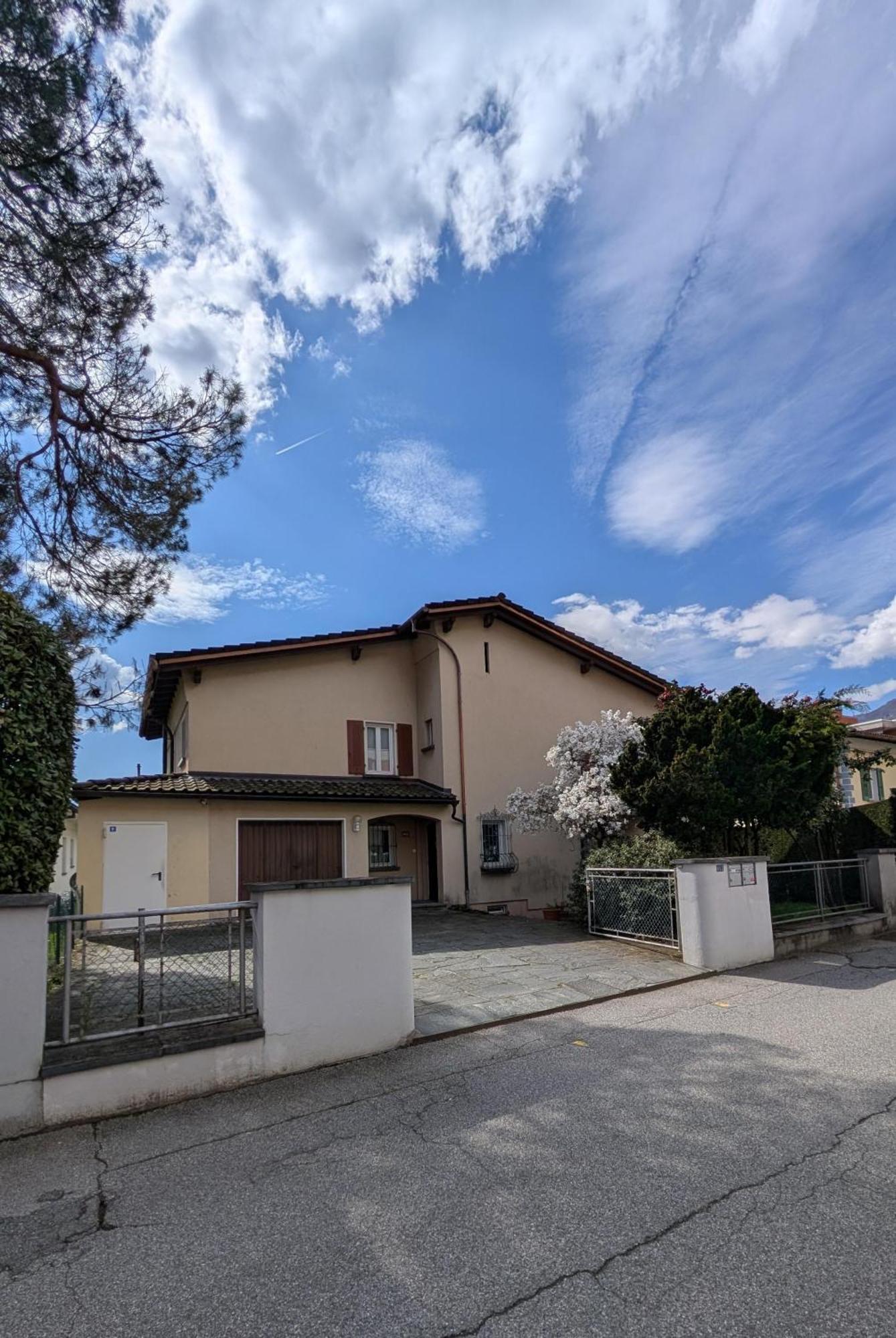 Locarno, Casa Pioda - Nahe Zentrum, Mit Balkon Und Parkplatz Экстерьер фото