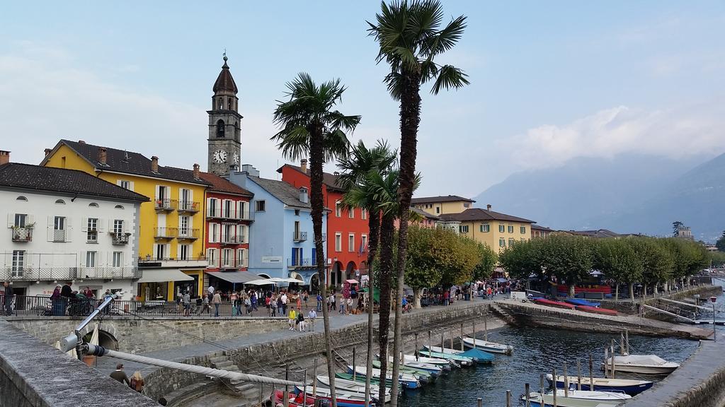 Locarno, Casa Pioda - Nahe Zentrum, Mit Balkon Und Parkplatz Экстерьер фото